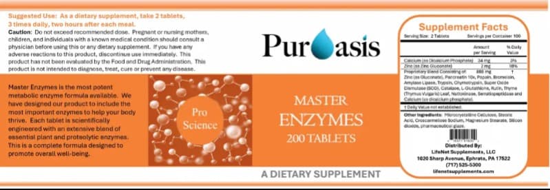 PurOasis Master Enzymes - 2