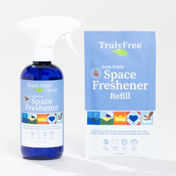 Truly Free Non-Toxic Space Freshener, Lemongrass Essential Oil