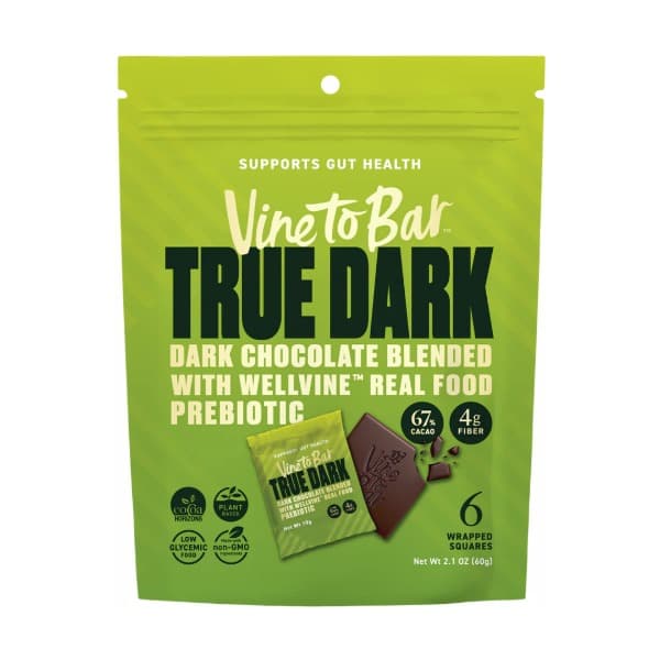 True Dark Dark Chocolate Squares