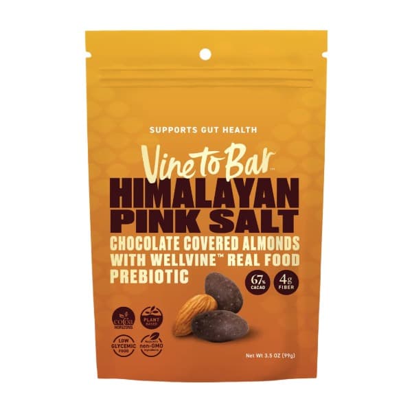 Himalayan Pink Salt Chocolate Covered Almonds