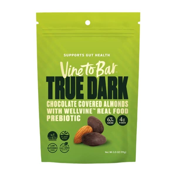 True Dark Chocolate Covered Almonds