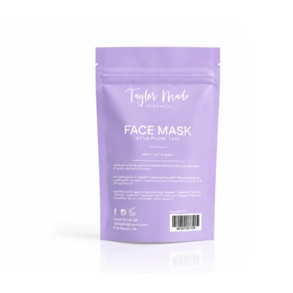 Acne Face Mask | Taylor Made Organics