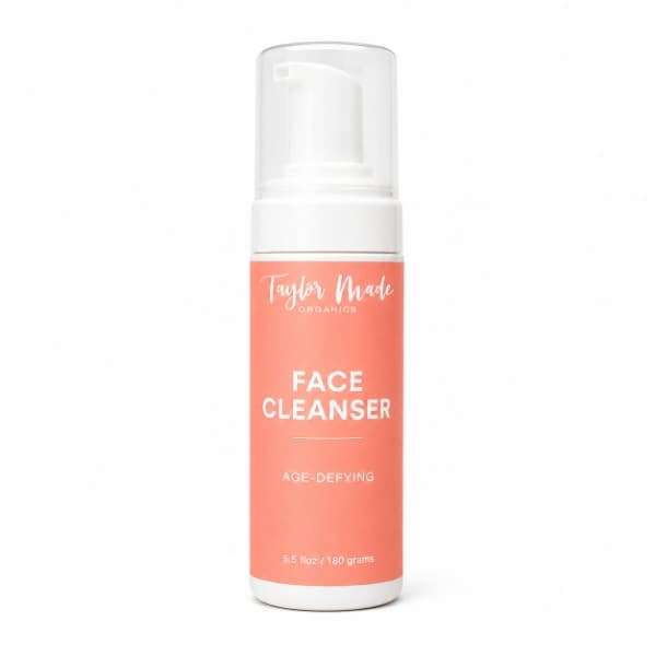Age Defying Foaming Face Cleanser - sulfate-free | Taylor Made Organics