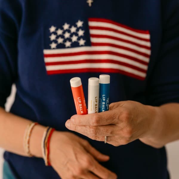 Patriotic Lip Balm Set | Taylor Made Organics
