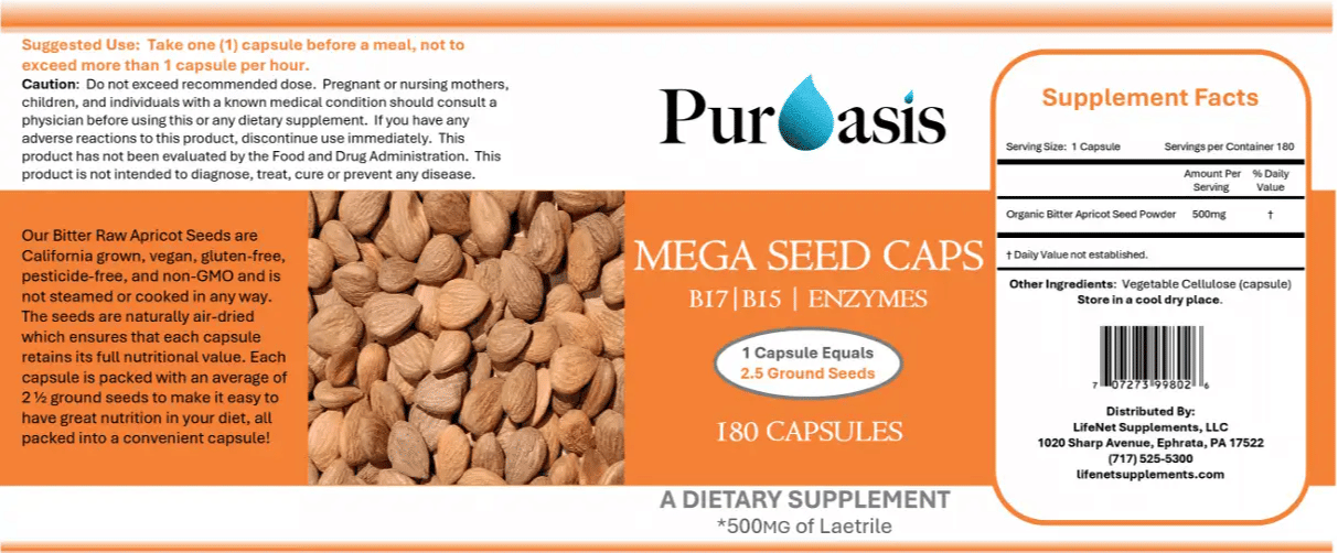 PurOasis Mega Seed Caps Vegetable