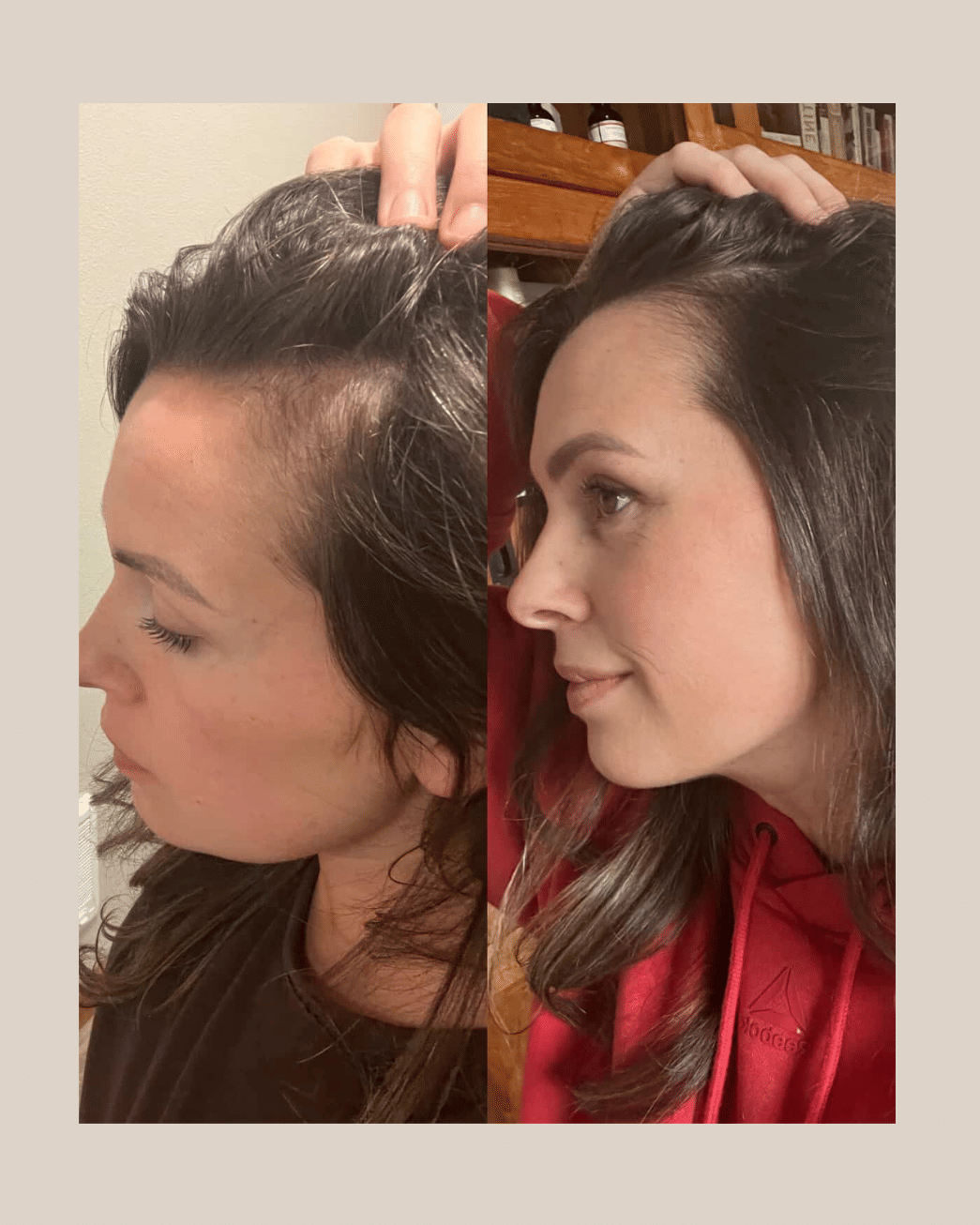 Evatasha Beauty Repair Hair Oil Before & After