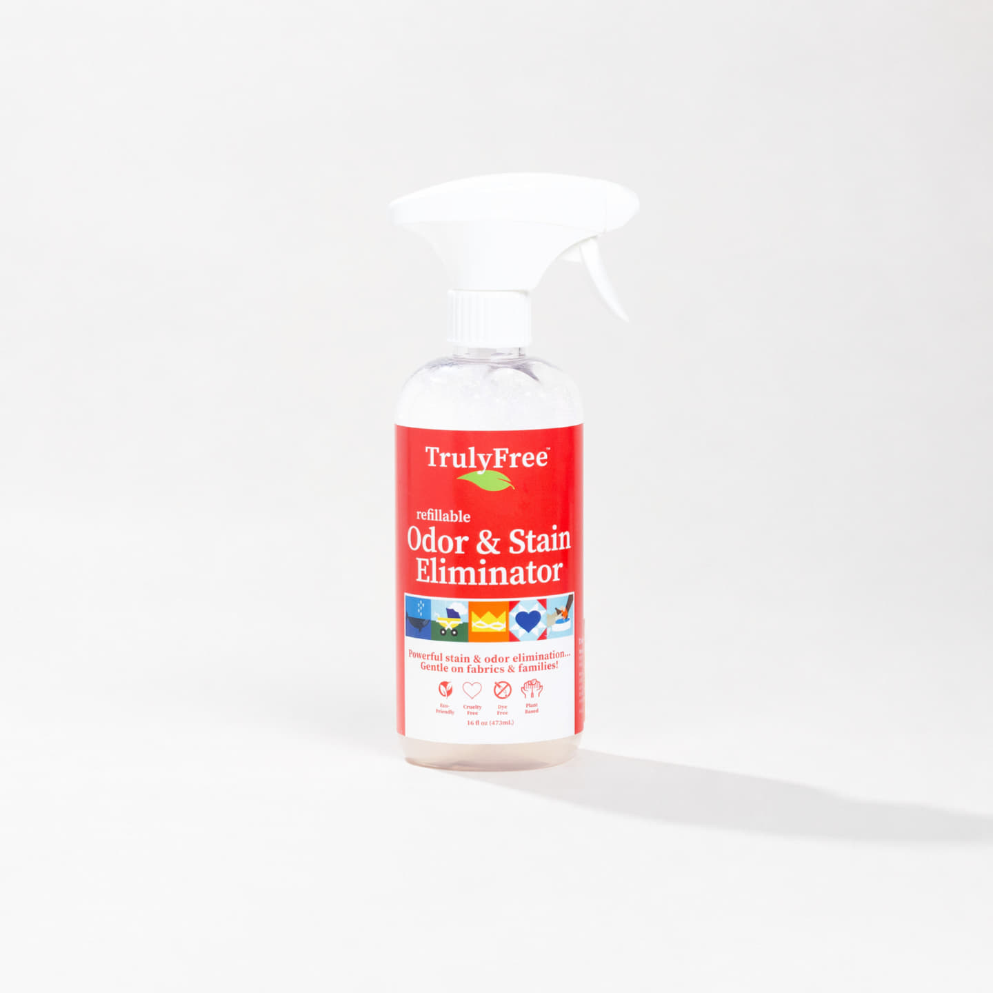 Truly Free Non-Toxic Floor Cleaner - 1 Refill Bottle