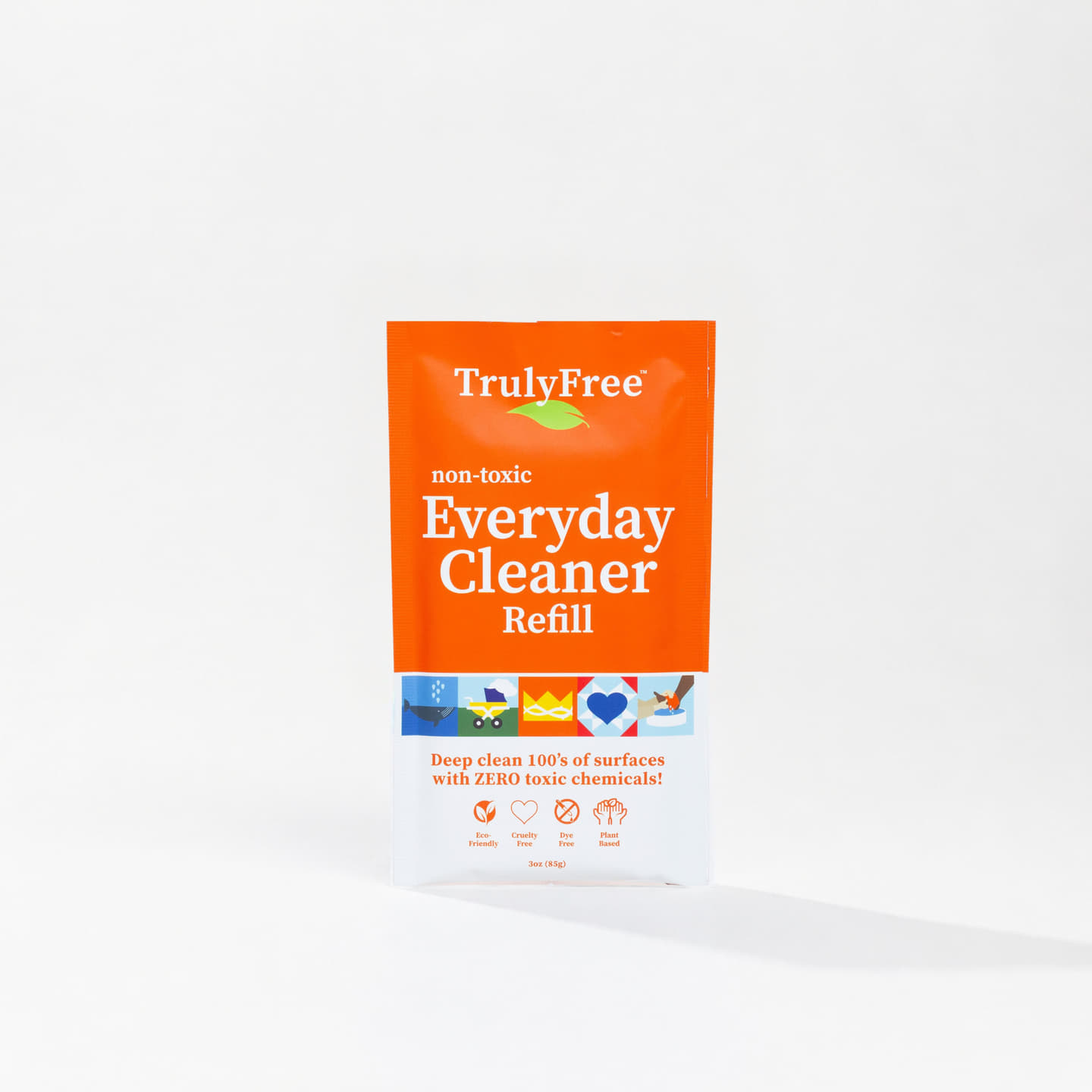 Truly Free - Non-Toxic Everyday Cleaner (1 pack- Refill Pouch)