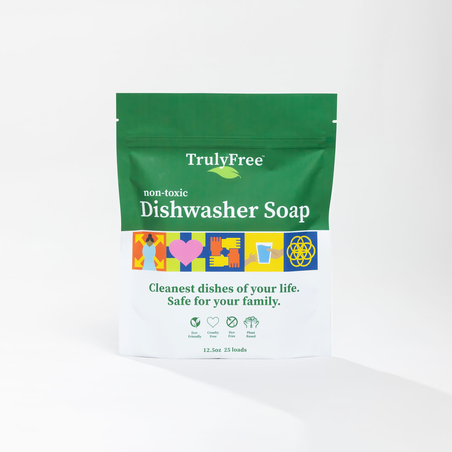 Truly Free Home's Dishwasher Soap (1 pack- Refill Pouch)
