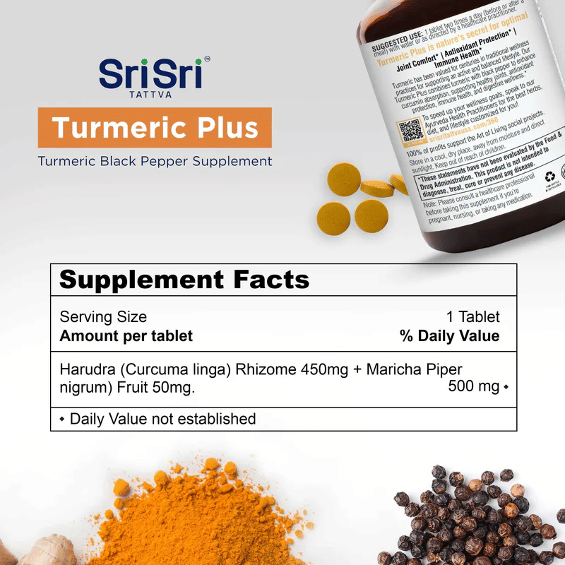 Turmeric Plus (Curcumin + Black Pepper)1.1