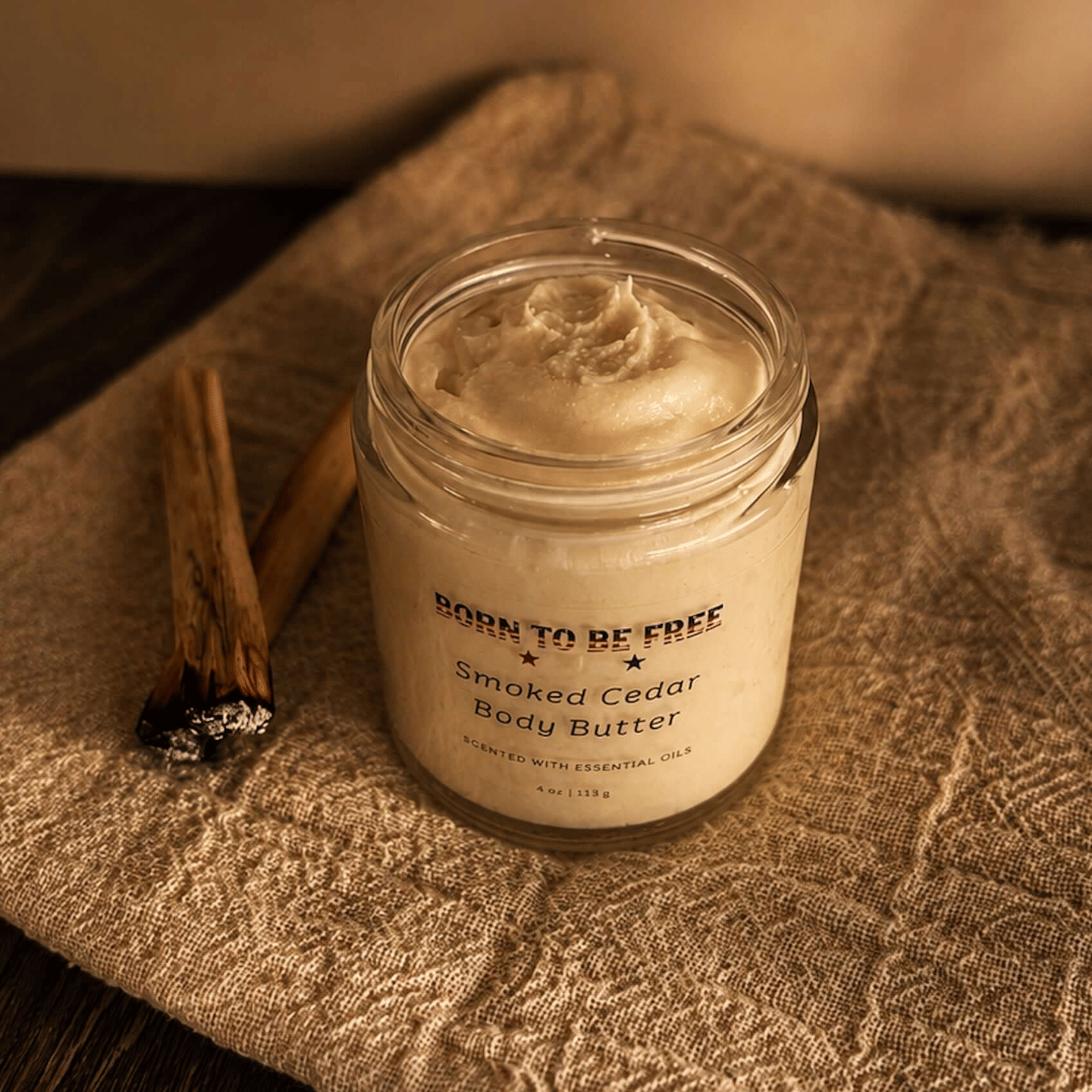 smoked cedar body butter4