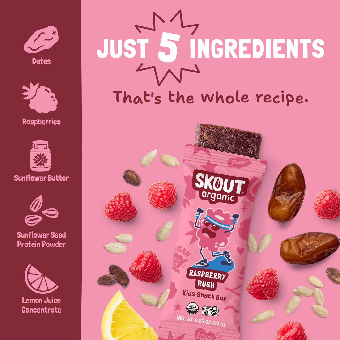 SkoutOrganic_eComm_KidsSnackBars_RaspberryRush_WhatsInside