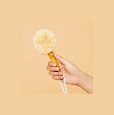 Detox Dry Brush Kit: Dry Body Brush and Raw Coconut Oil