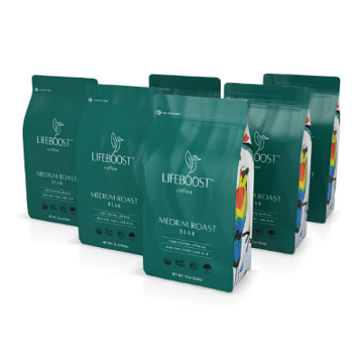 6x  Medium Roast Coffee 12 oz Bag - Bundle