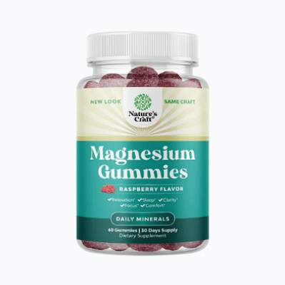 Magnesium Gummies 170mg per serving