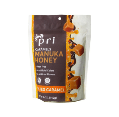 Salted Manuka Honey Caramels