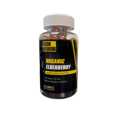 Organic Elderberry Gummies with Zinc and Vit C