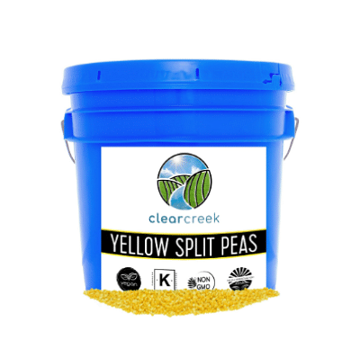 Yellow Split Peas | 25 LBS Bucket
