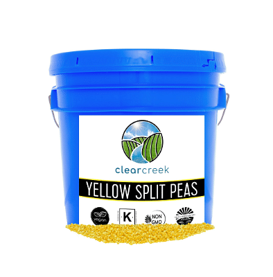 Yellow Split Peas | 25 LBS Bucket