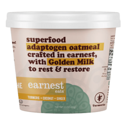 Golden Milk Turmeric + Coconut + Ginger Adaptogen Oatmeal