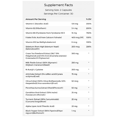 LivLean - Liver Detox Supplement