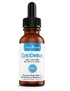 CytoDetox Liposomal Zeolite Clinoptilolite with Fulvates - Supports Cellular Detox & Natural Toxin Removal - Gentle Detoxifier and Binder - 1 oz Bottle