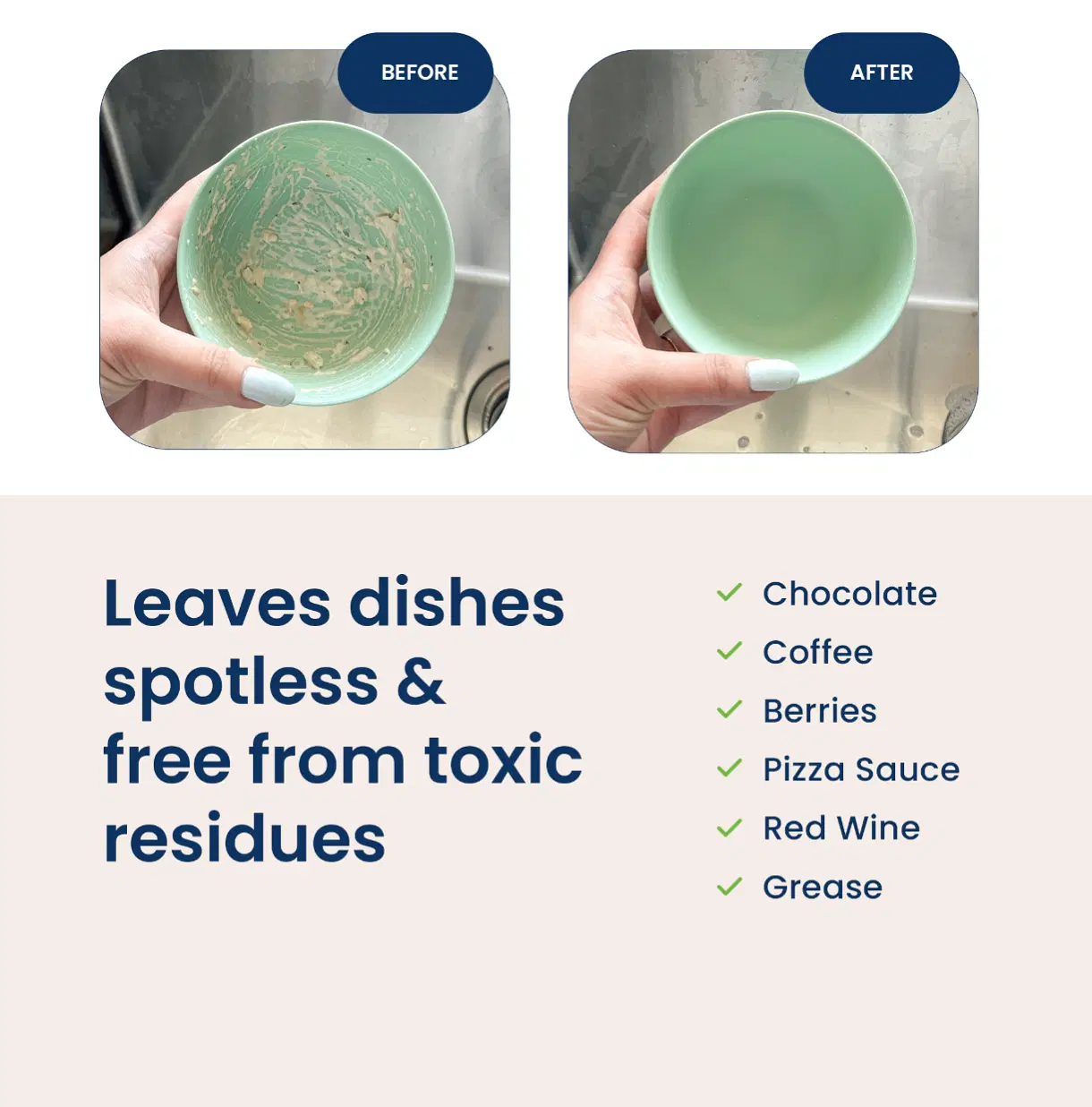 Truly Free Natural Dishwasher Booster & Rinse Aid - Non-Toxic Dishwashing Aid Formula, Removes Residue & Tough Dish Stains, Water Spot Remover - Includes: 1 Reusable Empty 12 oz Bottle & 1 Refill