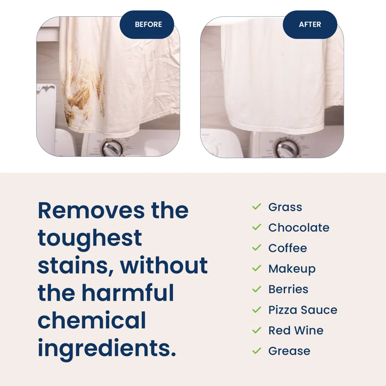 50 Loads Laundry Wash with Oxyboost