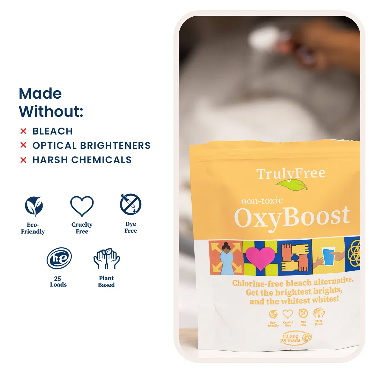 50 Loads Laundry Wash with Oxyboost