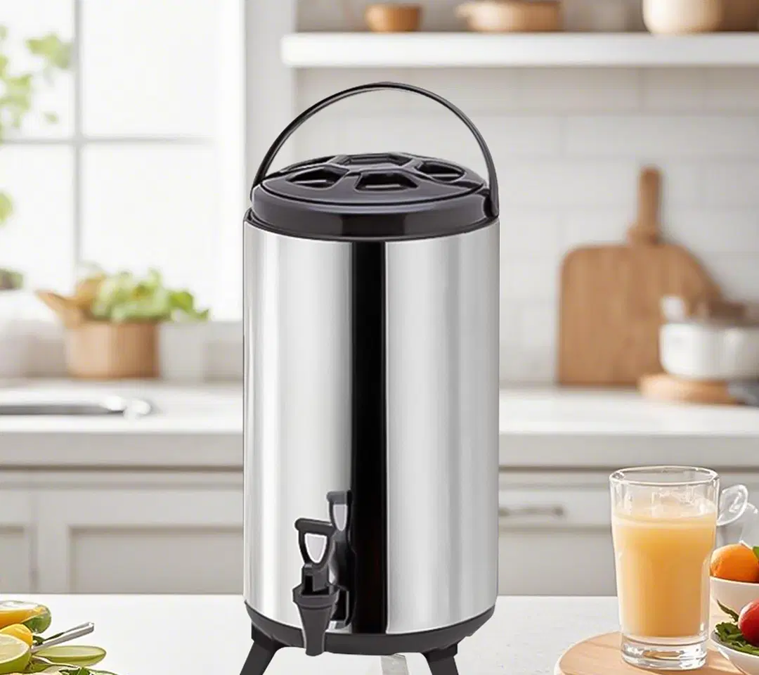 SOGA 6X 16L Portable Insulated Cold/Heat Coffee Tea Beer Barrel Brew Pot With Dispenser