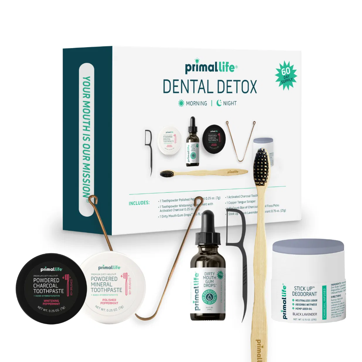 Primal Life Organics Dental Detox Kit