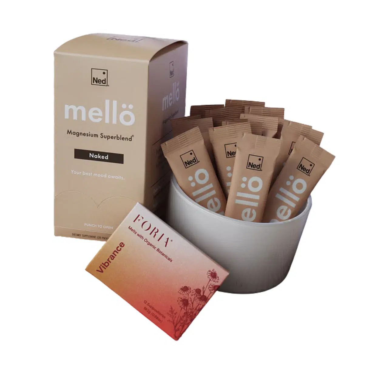 Bedtime Ritual Bundle - Hydrating Botanical Melts & Magnesium for Sleep, Stress Relief & Daily Comfort