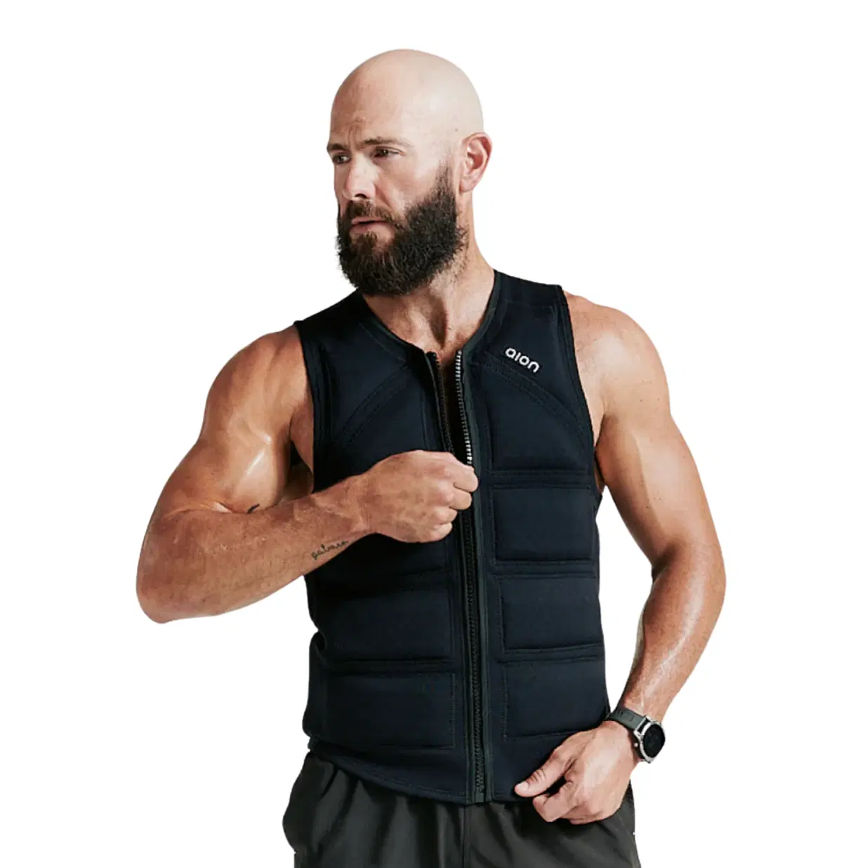 Aion Men’s Weighted Workout Vest – Dynamic Resistance for Strength, Endurance & Posture