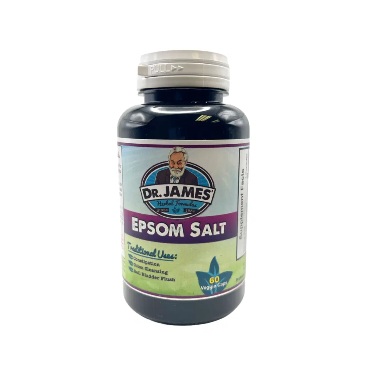 Epsom Salt Liver Cleanse Capsules – 60-Count Magnesium Sulfate Supplement for Gallbladder & Detox Support