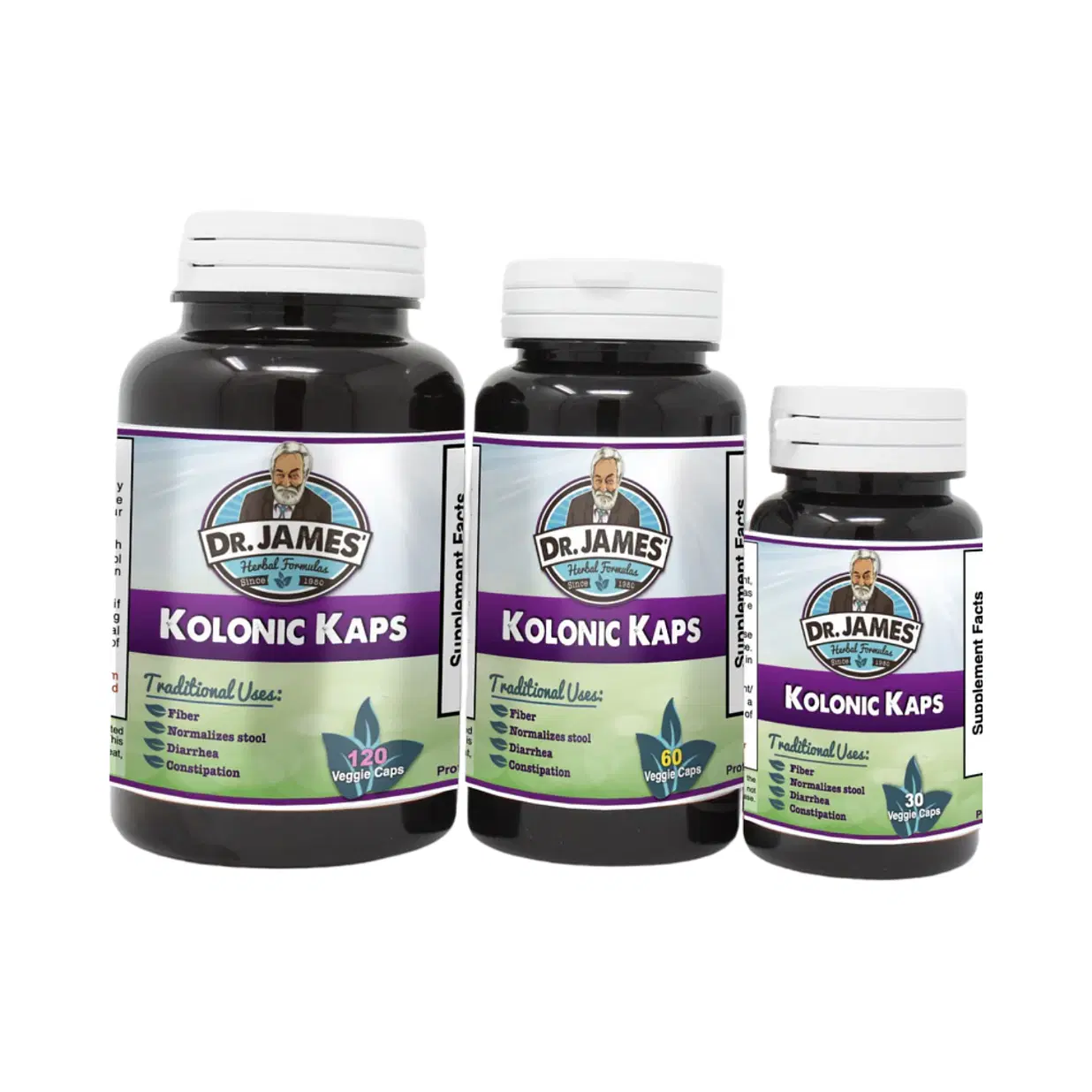 Kolonic Kaps – Detox & Fiber Support for Healthy Digestion – 700 mg Capsules