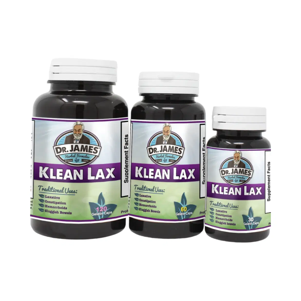 KLEAN LAX – Gentle, Non-Habit-Forming Herbal Laxative for Occasional Constipation Relief