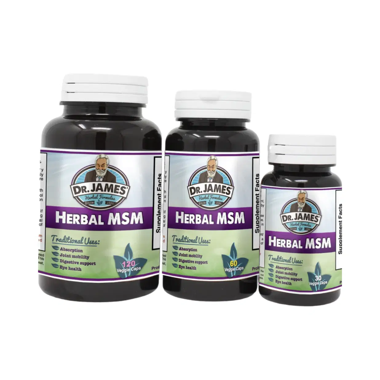 Herbal MSM – Joint, Skin & Detox Support with Vitamin C-Rich Paprika & Oregano – 1000mg Per Capsule