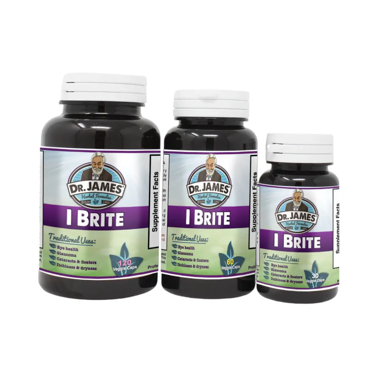 I BRITE – Herbal Vision Support for Cataracts, Glaucoma & Eye Irritation