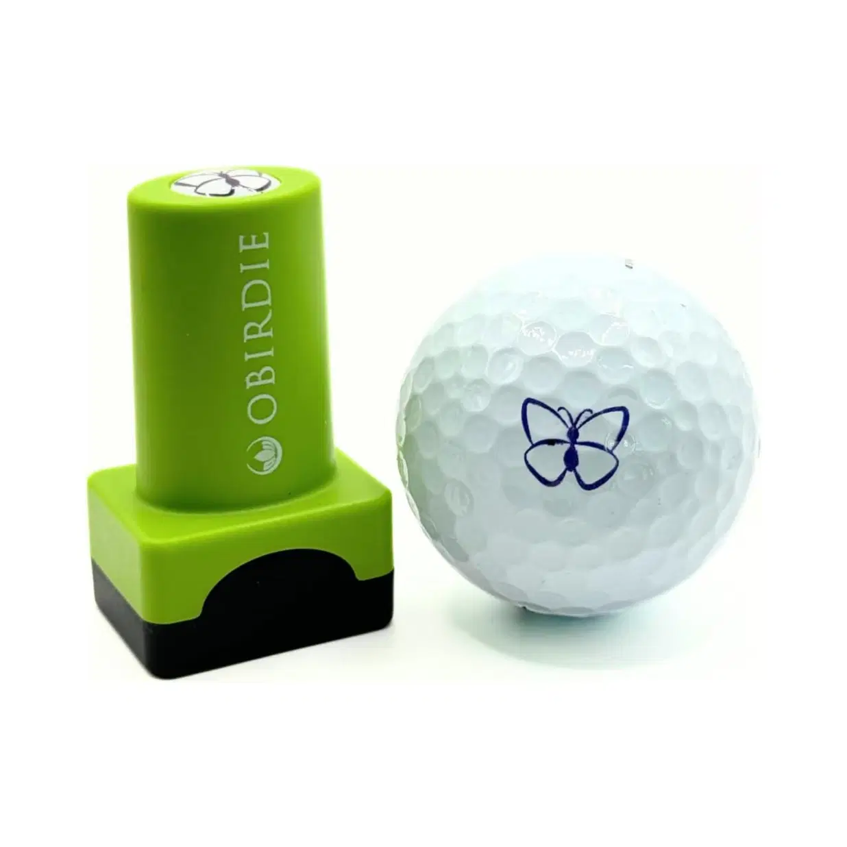 Self-Inking Golf Ball Stamp | Chic & Fun Golf Ball Stamper | Fast-Drying, Waterproof Golf Ball Marker Stamp | Reusable Golf Accessories for Women | Golfer Gifts | Golf Gadgets Butterfly
