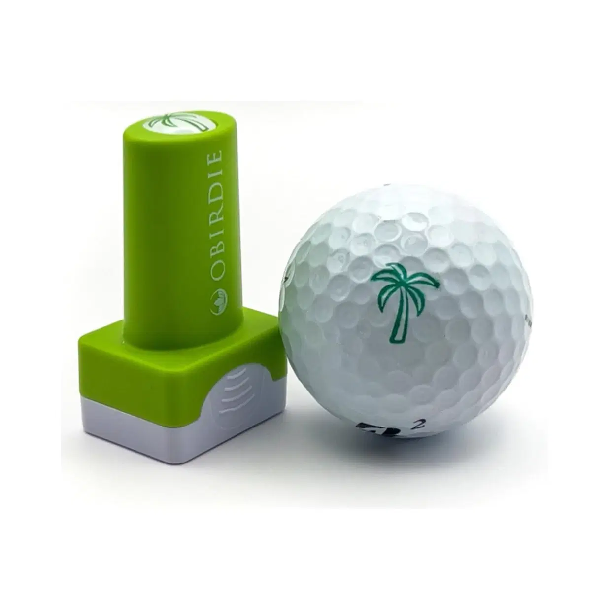 Self-Inking Golf Ball Stamp | Chic & Fun Golf Ball Stamper | Fast-Drying, Waterproof Golf Ball Marker Stamp | Reusable Golf Accessories for Women | Golfer Gifts | Golf Gadgets Palm Tree