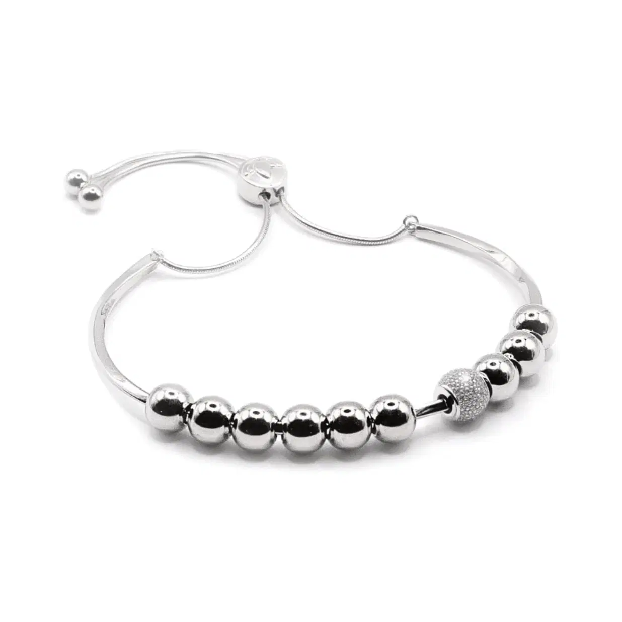 Golf Stroke Counter Bracelet | 925 Sterling Silver Adjustable Bangle Golf Bracelets for Women | Golf Counter | Golf Bracelet | Golf Stroke Counter for Women