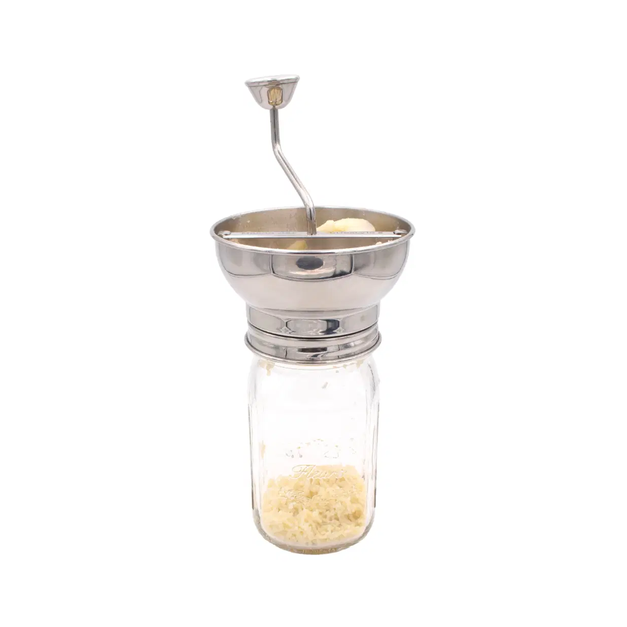 Food Mill for Wide Mouth Mason Jars – Stainless Steel Mason Jar Strainer Lid for Sauces, Purees, Baby Food & Jams – Rust-Resistant, Dishwasher Safe, Easy Assembly