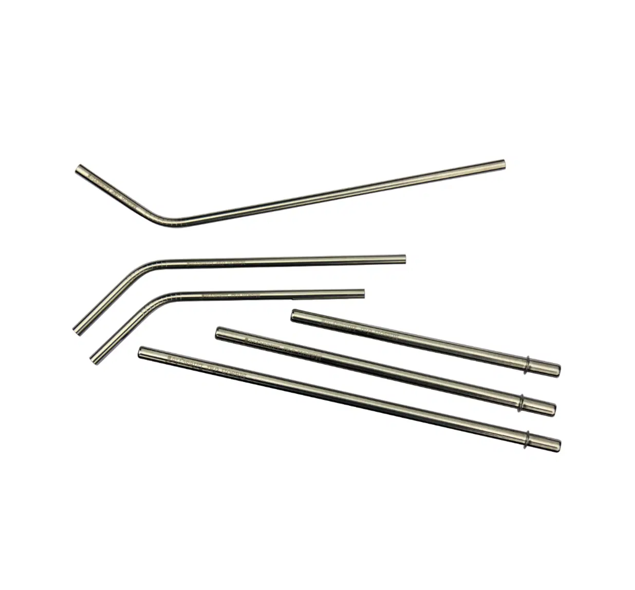 Individual Straws for Mason Jars - Reusable Glass & Stainless Steel Straws – Choose Your Size – Eco-Friendly, BPA-Free, Dishwasher Safe – Short, Medium & Long Options for 8oz to 32oz Jars