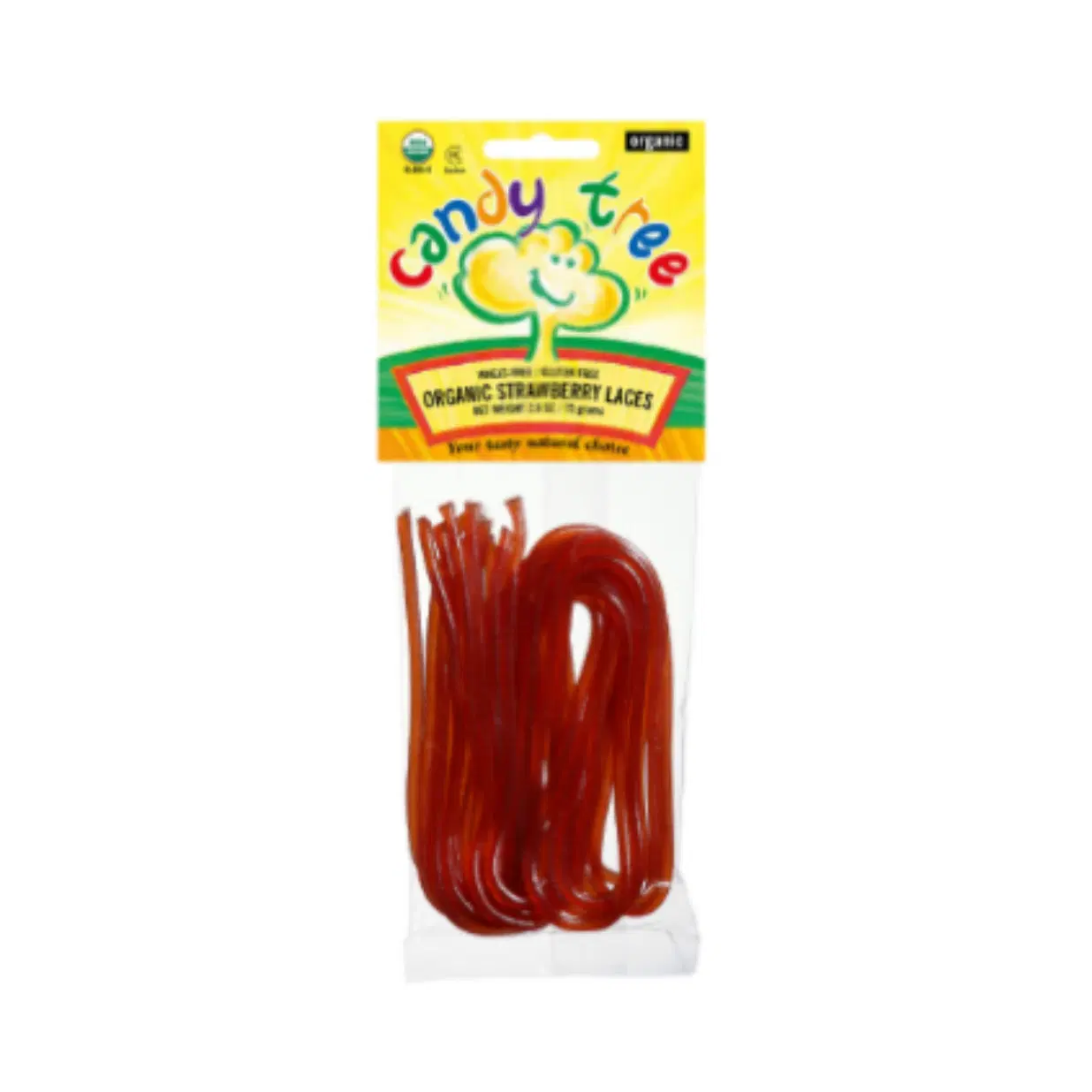 Candy Tree Organic Licorice Laces – Gluten-Free, Kosher, No HFCS – Made in the Netherlands