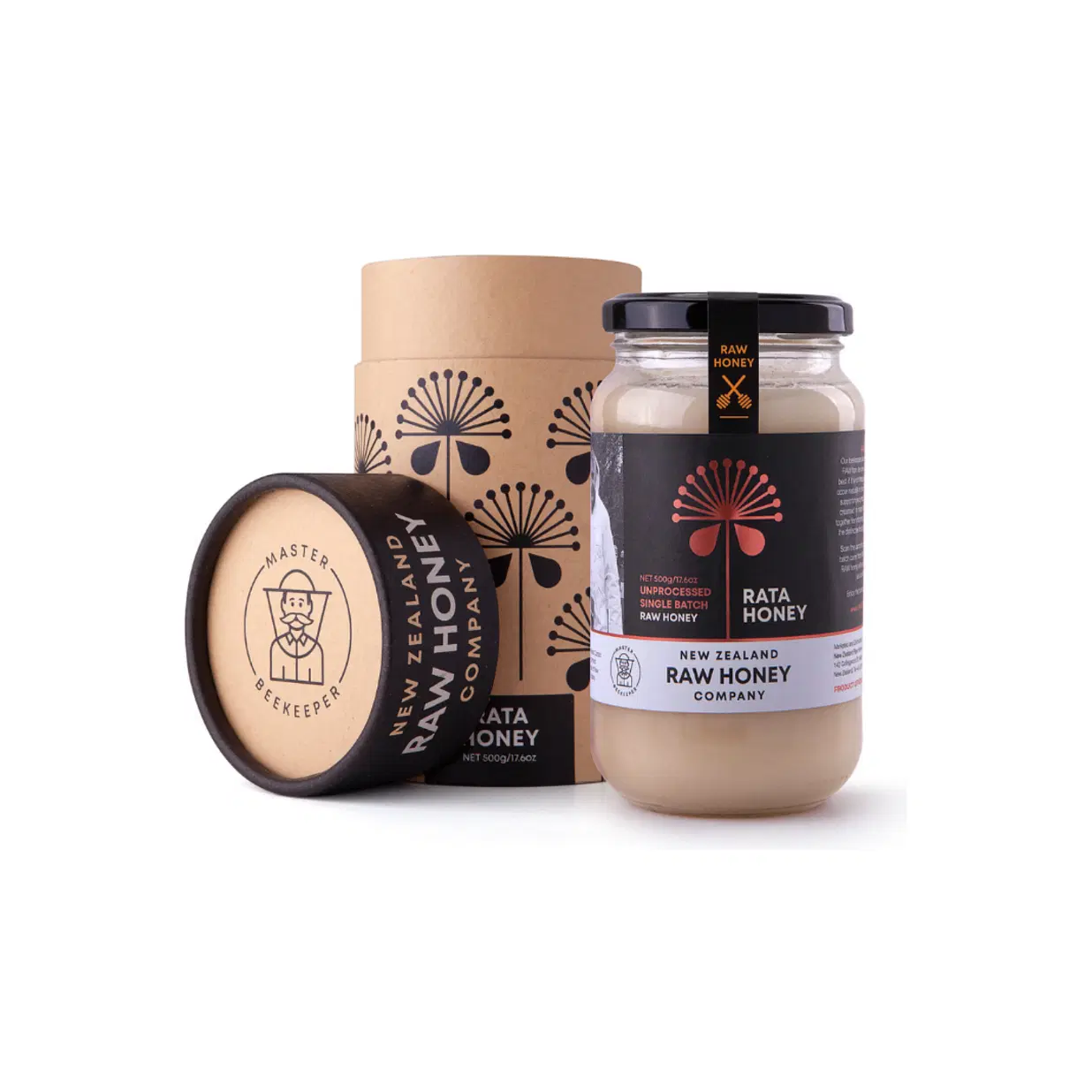 Raw Rata Honey – Award-Winning, Single Source, 500g
