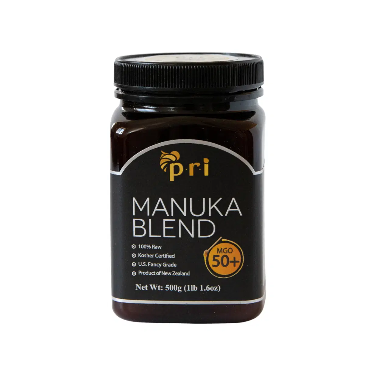 Manuka Honey Blend MGO 50+ – Raw, Cool-Processed, Kosher Certified Honey for Immune & Digestive Support
