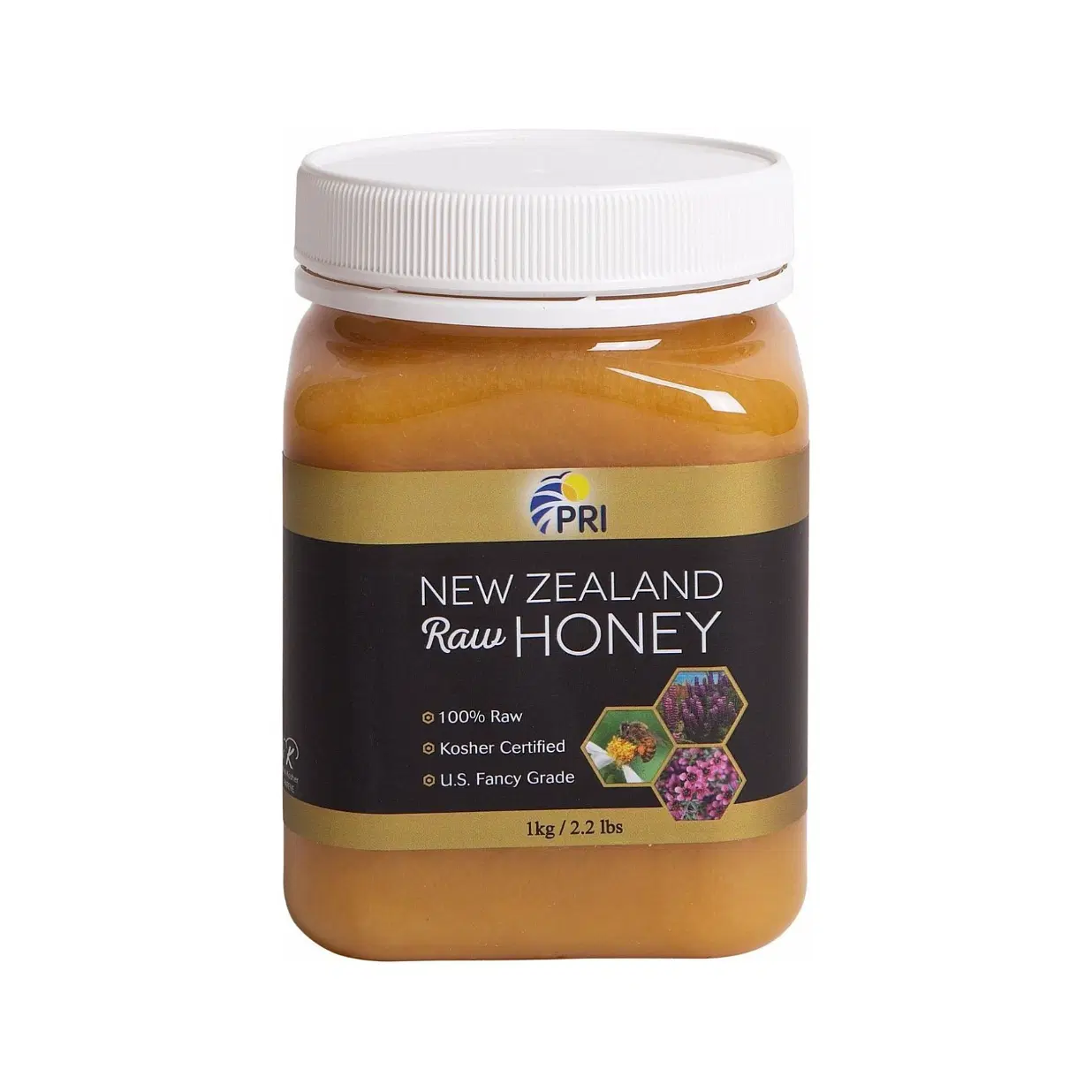 New Zealand Multiflora Honey – Raw, Creamed Honey from Wildflower Nectars – 100% Pure & Kosher Key Highlights (≤300 characters each):