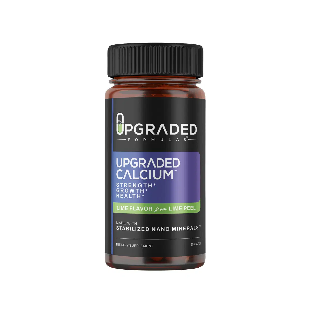 Upgraded Calcium – 99.99% Absorption for Bone Strength, Joint Support & Restful Sleep (60 Capsules)