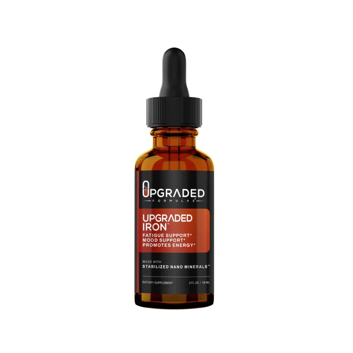 Upgraded Iron – Nano-Particle Iron for Maximum Energy, Healthy Circulation, Strong Hair & Nails, and Immune Support