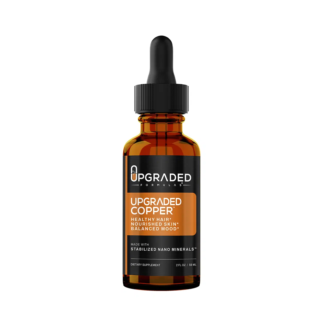 Upgraded Copper – Nano-Absorption Copper Supplement for Hair, Skin, Immunity & Hormone Balance